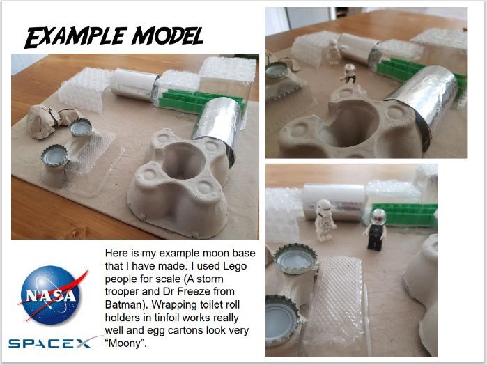 D&T KS2 / KS3 Space Project (Perfect for home learning) 30 slide Powerpoint / PDF