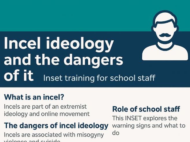 Understanding Incel Ideology and Its Dangers in Schools - Inset training