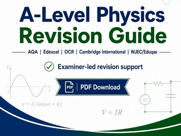 A-Level Physics Revision Guide | AQA, Edexcel, OCR, Cambridge International & WJEC/Eduqas
