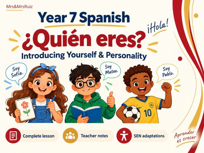 Year 7 Spanish | ¿Quién eres? | Full Lesson