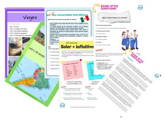 EDEXCEL GCSE Spanish – New Specification Módulo 2, Mi aventura por latinoamérica