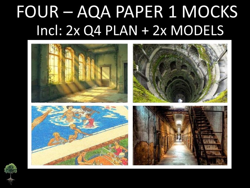 FOUR- AQA PAPER 1 | 2026 FULL MOCKS | Q4 PLAN | MODELS