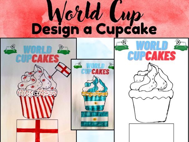 World Cup Design a Cupcake! 2026 Football