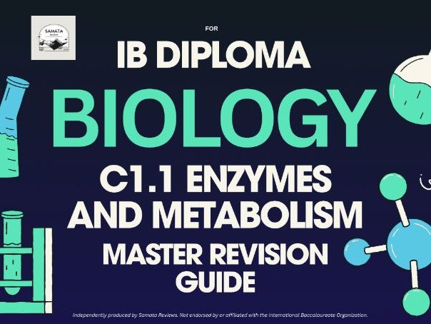 IBDP Biology C1.1 Enzymes and Metabolism - Revision Guide | SL & HL I NoS, TOK, IA Spark