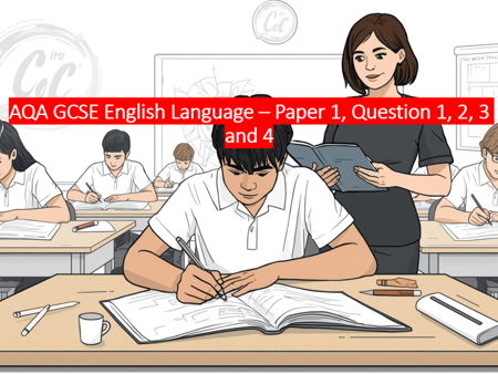 AQA GCSE English Language Paper 1: Q1–Q4 Complete Teaching Pack — Extract, Model Answers, Worksheets