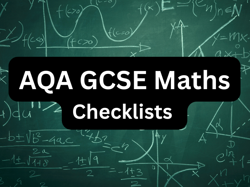 AQA GCSE Maths Checklist