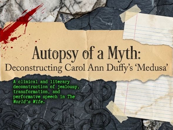 Medusa by Carol Ann Duffy | Senior English Analysis Deck with Activities