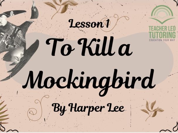 To Kill a Mockingbird Scheme of Work