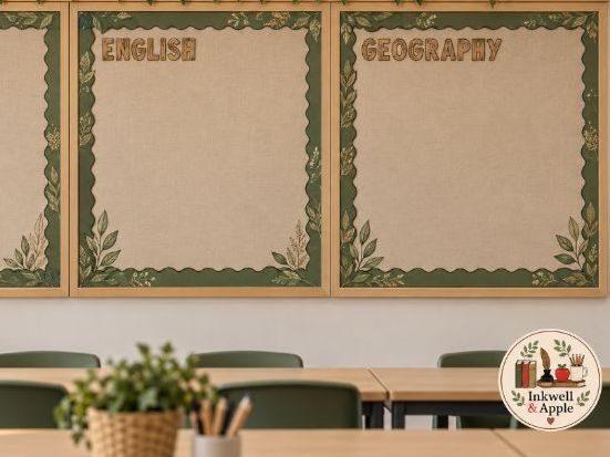 Woodland Botanical Display Headings