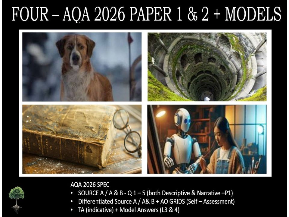FOUR - AQA PAPER 1 & 2 | 2026 FULL MOCKS | MODELS