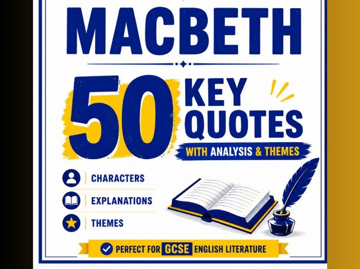 Macbeth: 50 Key Quotes with Analysis & Themes | GCSE English Literature