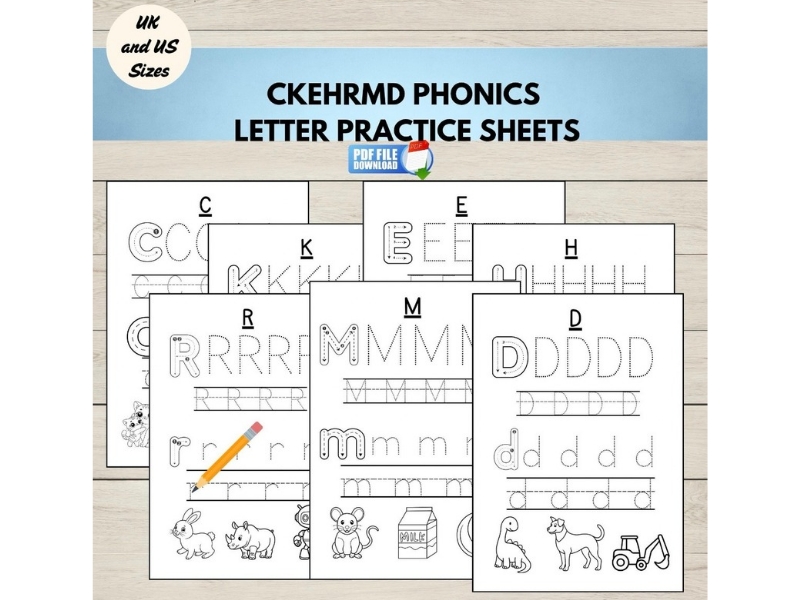 FREE CKEHRMD Letter Sounds Worksheets
