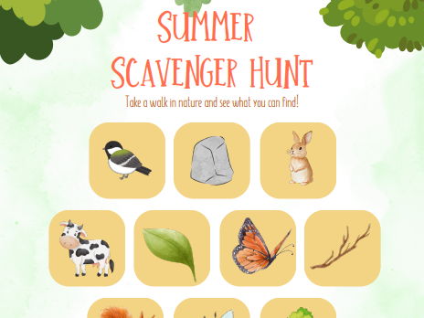 Summer Scavenger Hunt