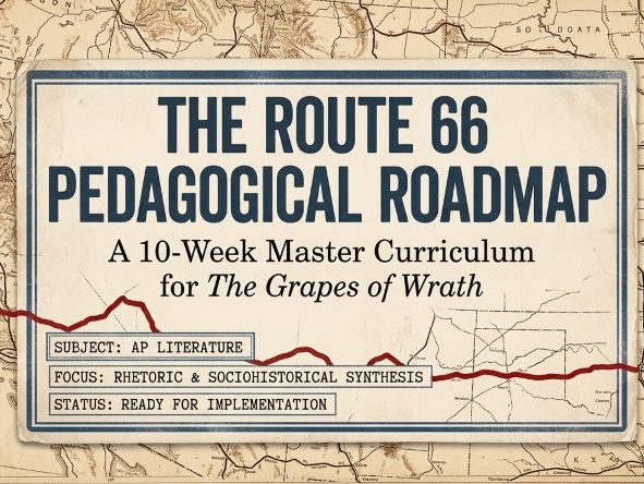 The Grapes of Wrath Teaching Unit | Senior English Novel Study | Steinbeck