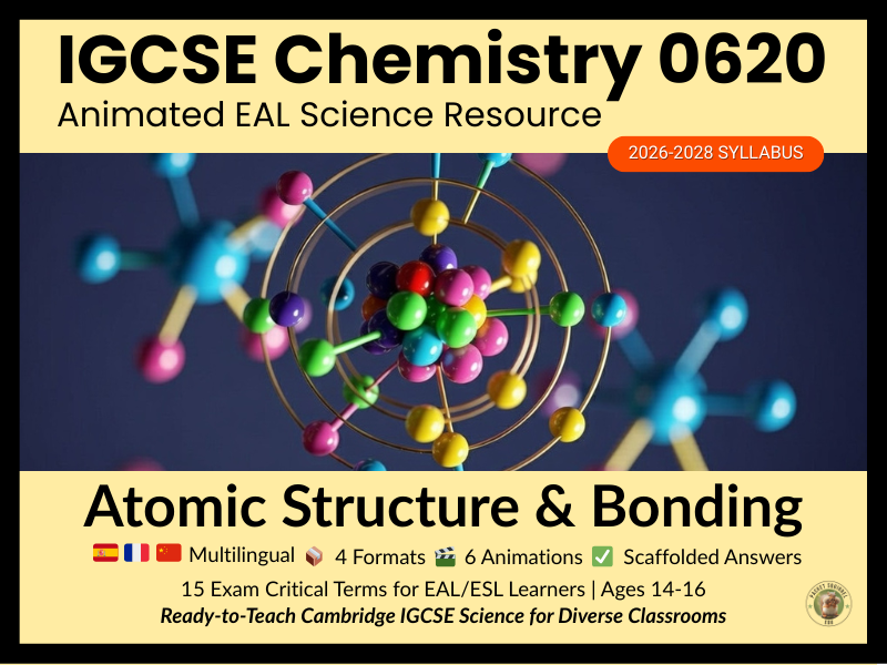IGCSE Chemistry 0620 Atomic Structure