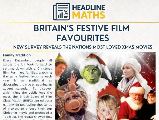 Festive Film Maths