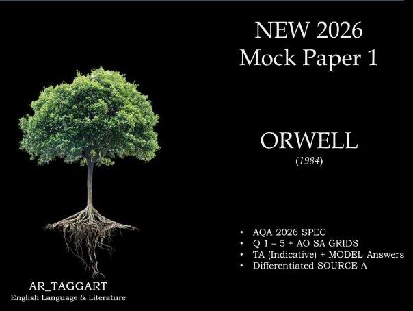 ORWELL- PAPER 1  | 2026 FULL  MOCK | AO GRID