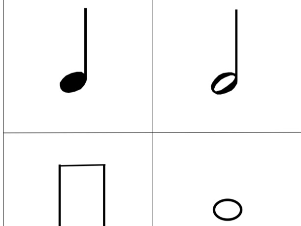 Note Values Flash Cards