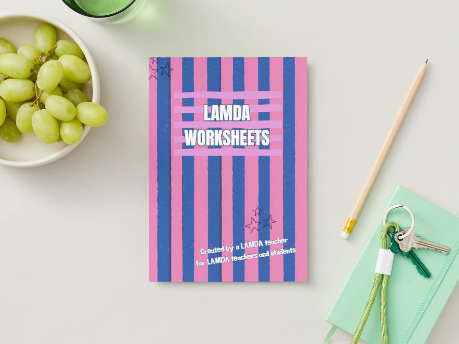 LAMDA WORKSHEETS - ACTING AND VERSE &P ROSE