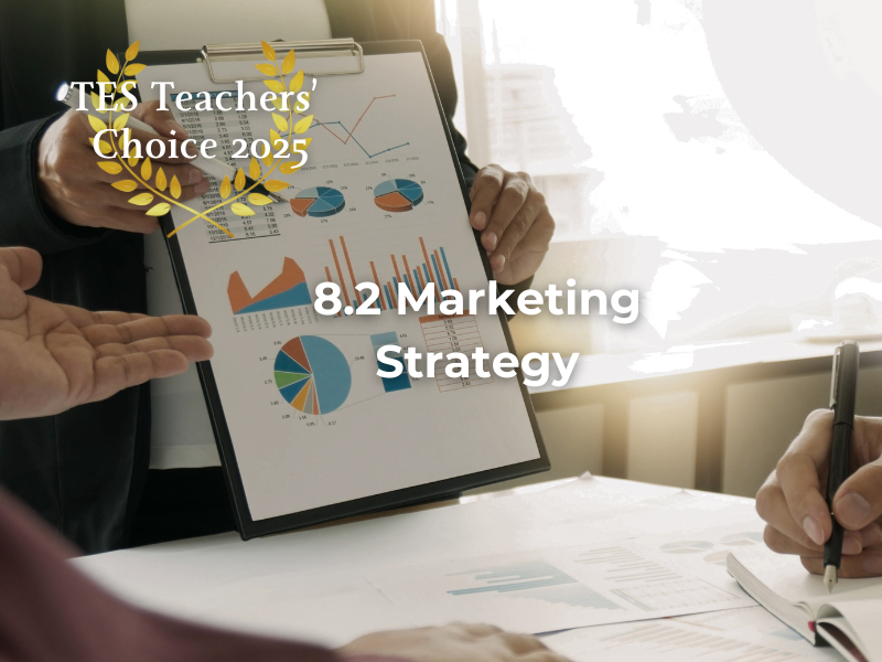 Cambridge A-Level Business Marketing Strategy PowerPoint 2026-2028 Exams Complete Unit 8.2 9609
