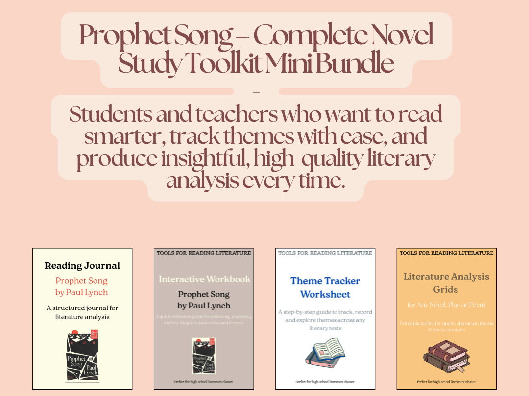 Prophet Song – Complete Novel Study Toolkit (Mini Bundle)