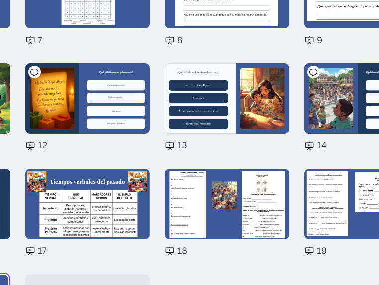 Leo y la carta de navidad Spanish past tense reading comprehension KS4 PDF and PPTX formats