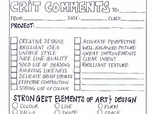 Art Assessment & Evaluation