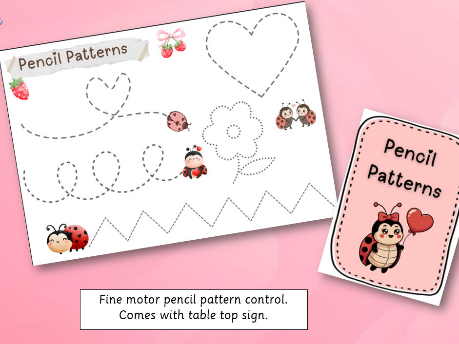 Valentine's Fine Motor