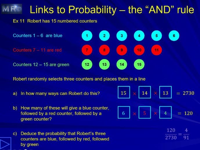 GCSE Product Rule for Counting