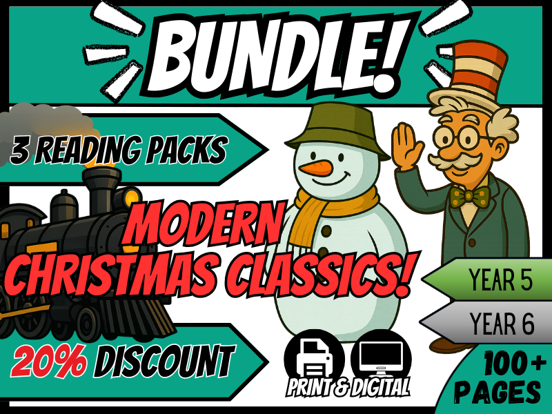 Modern Christmas Classics | Reading Comprehension | Year 5/6