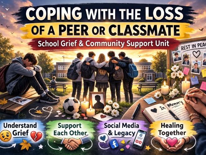 Coping with the Loss of a Peer or Classmate – 4 Lesson PSHE / SEMH Unit