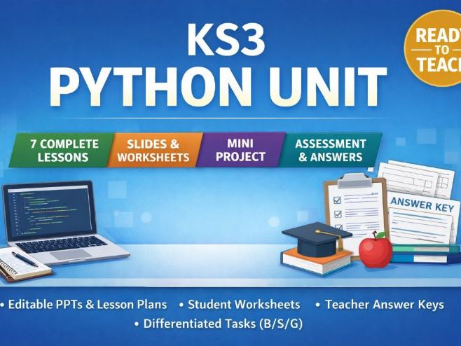 KS3 Python Programming Full Unit