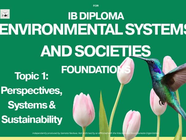 IB ESS Foundation Unit Bundle – Topic 1: Perspectives, Systems & Sustainability
