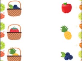 Matching fruit activity