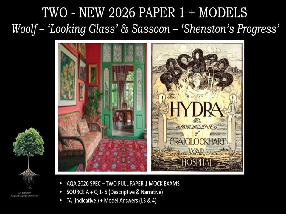 WOOLF & SASSOON - TWO  PAPER 1 | 2026 FULL MOCKS | MODELS