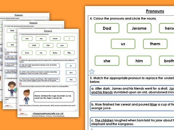 Grammar homework year 5 08 picture