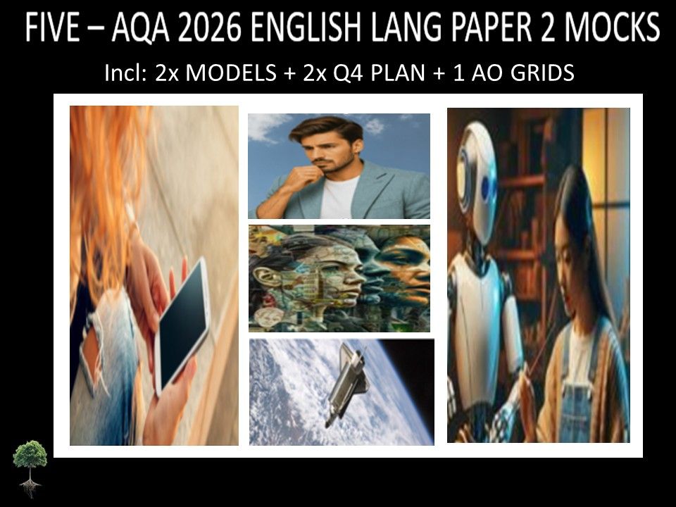 FIVE - AQA PAPER 2 | 2026 FULL MOCKS | MODELS | Q4 PLAN | AO GRIDS