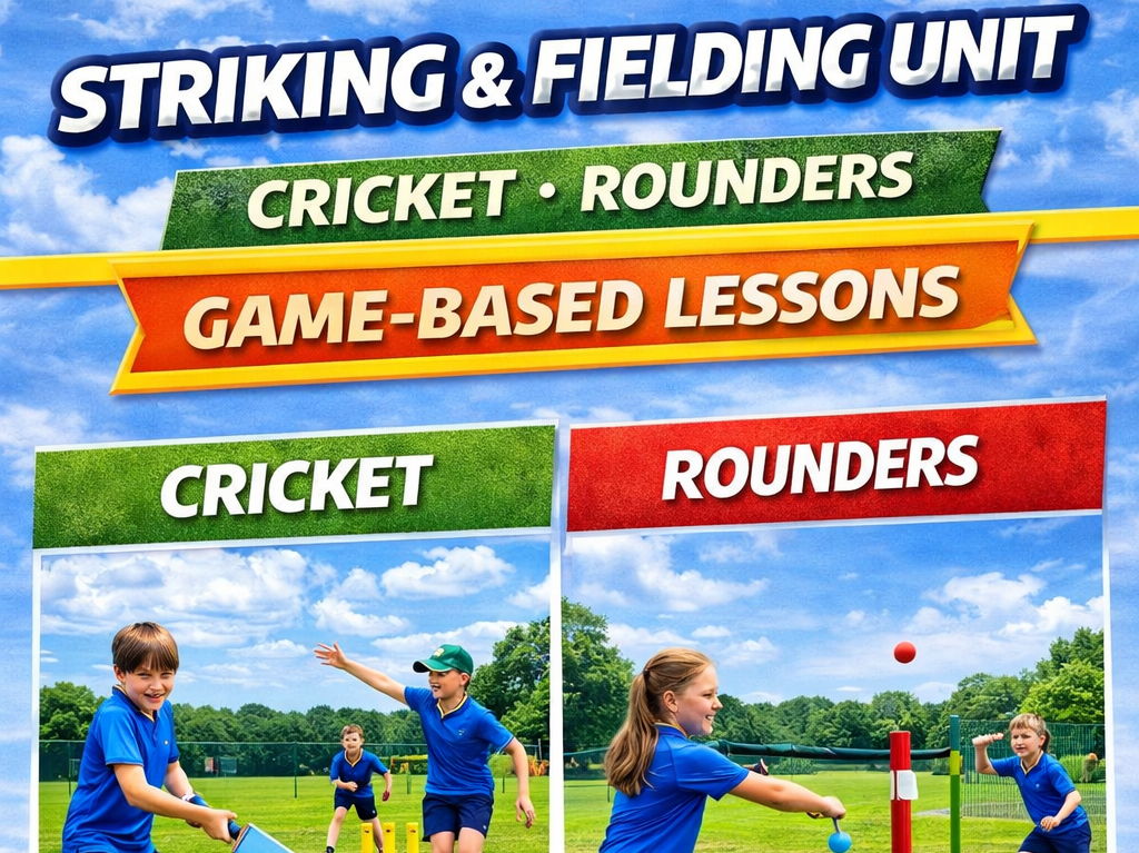 Striking & Fielding Unit – Cricket & Rounders | Game-Based Lessons