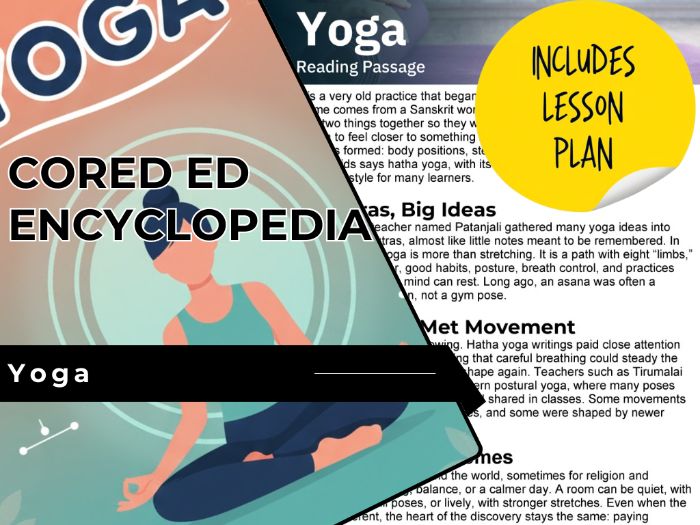 Yoga Reading Comprehension Passage
