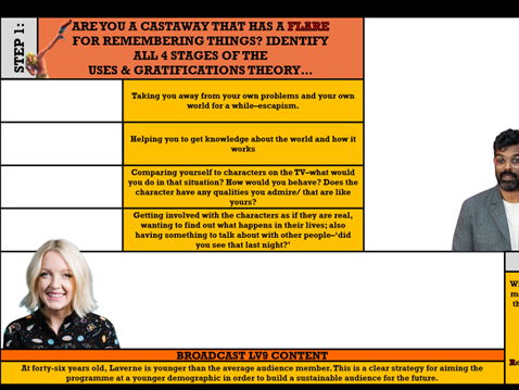 2027 EDUQAS GCSE MEDIA EXAMS ONWARDS: RADIO AUDIENCE AND CONTEXTS ' DESERT ISLAND DISCS'