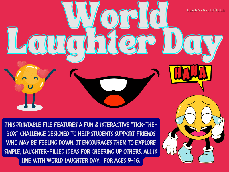 World Laughter Day: Tick the Box Challenge to Help a Friend Feel Better & Laugh