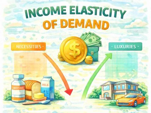 Income elasticity of demand - Poster