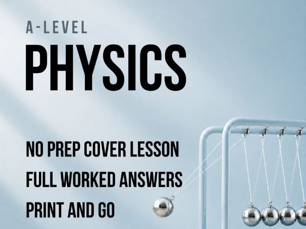 KS5 / A-Level Physics Cover Lesson: Electric Potential from Continuous Charge (No Prep)