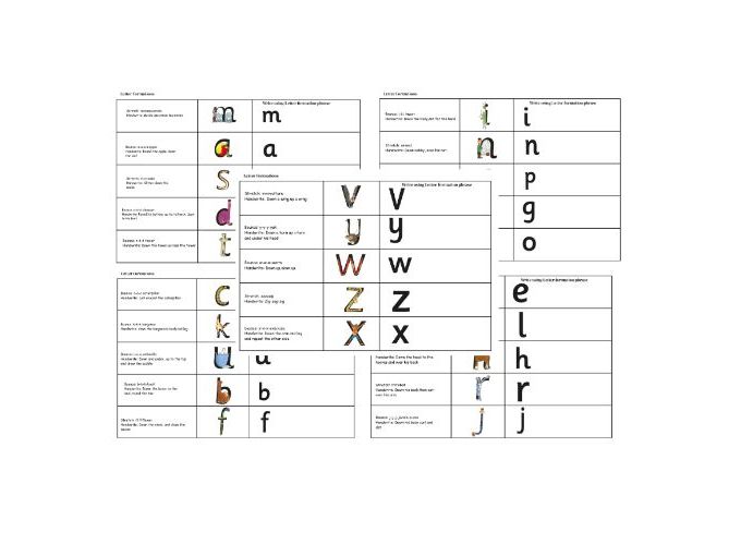letter formation practice