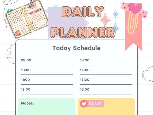 Daily planner