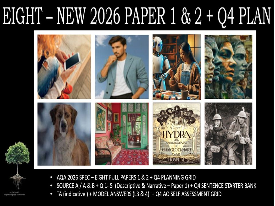 EIGHT - NEW PAPER 1 & 2 | 2026 FULL MOCK | Q4 PLAN