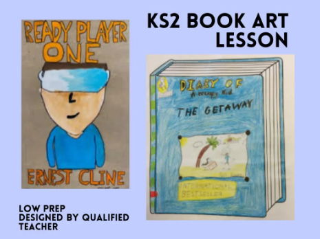 Book Art KS2 Art Lesson Pack | Literacy art