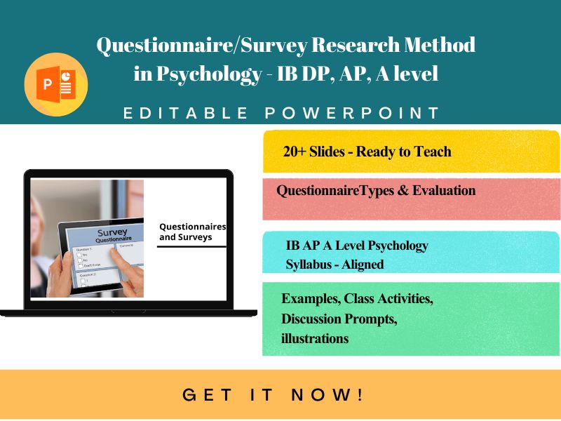 Questionnaire & Survey - IBDP/AP/A level