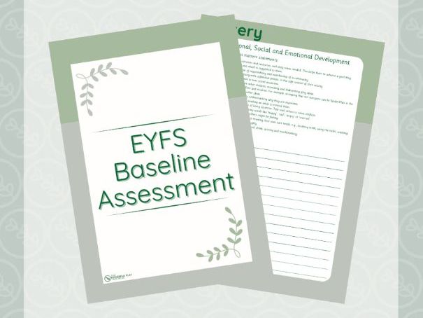 EYFS Baseline Assessment