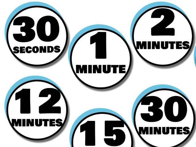 Lesson time task logos 30 seconds+